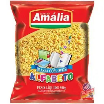 Supermercados Santa Helena Massa s amalia ovos alfabeto 500g oferta