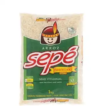 Super Lagoa Arroz parboilizado sepe 1kg oferta
