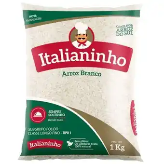 Imec Supermercados Arroz tipo 1 italianinho branco 1kg oferta
