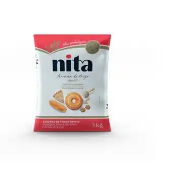 Nagumo Farinha de trigo nita 1kg oferta