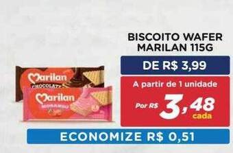 Bahamas Mix Biscoito wafer marilan oferta