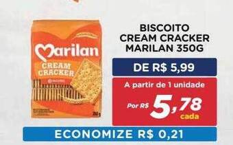 Bahamas Mix Biscoito cream cracker marilan oferta