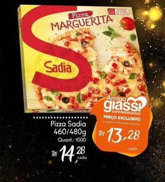 Giassi Supermercados Pizza sadia oferta