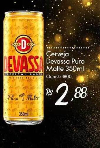 Giassi Supermercados Cerveja devassa puro malte oferta