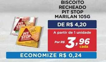 Bahamas Mix Biscoito recheado pit stop marilan oferta