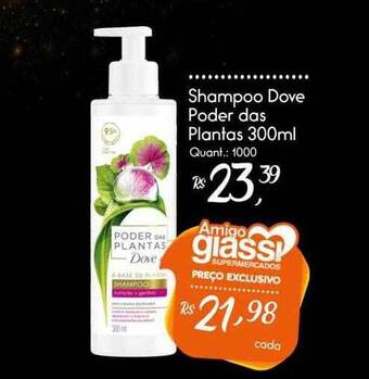 Shampoo dove poder das plantas