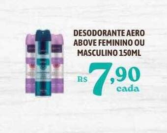 Desodorante aero above feminino ou masculino