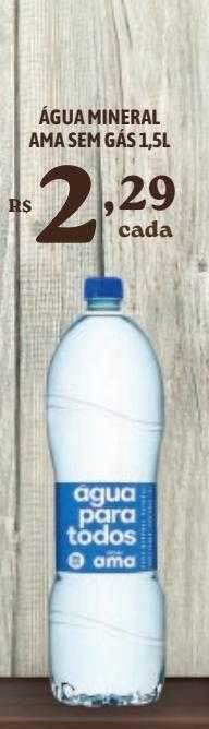 Bahamas Supermercados Água mineral ama sem gás oferta