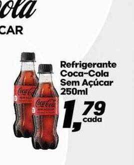 Rede Multi Market Refrigerante coca-cola sem açúcar oferta