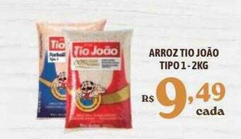 Bahamas Supermercados Arroz tio joão tipo 1 oferta