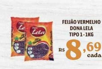 Bahamas Supermercados Feijão vermelho dona lela tipo 1 oferta