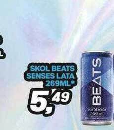 Skol beats senses lata
