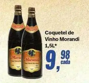 Rede Multi Market Coquetel de vinho morandi oferta