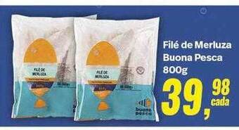 Filé de merluza buona pesca