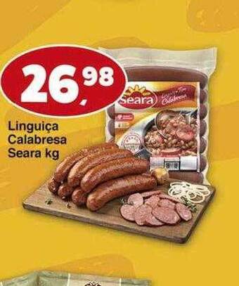 Rede Multi Market Linguiça calabresa seara oferta