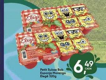 Rede Multi Market Petit suisse bob esponja morango elegê oferta