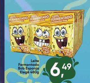 Rede Multi Market Leite fermentado bob esponja elegê oferta