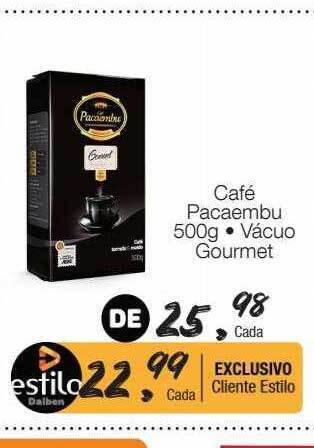 Supermercado Dalben Café pacaembu vacuo gourmet oferta