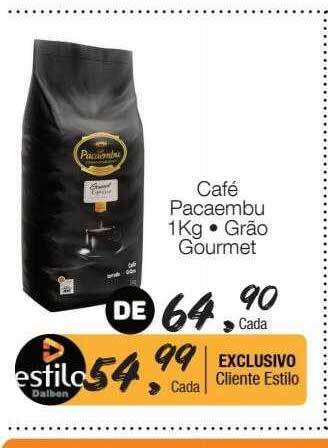 Supermercado Dalben Café pacaembu grão gourmet oferta