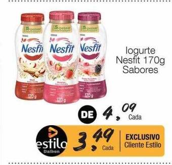 Supermercado Dalben Iogurte nesfit sabores oferta