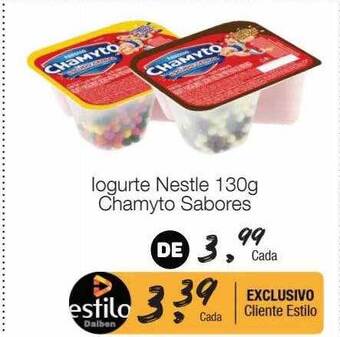 Supermercado Dalben Iogurte nestlé chamyto sabores oferta