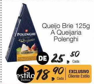 Supermercado Dalben Queijo brie a queijaria polenghi oferta