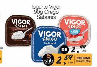 Supermercado Dalben Iogurte vigor grego sabores oferta