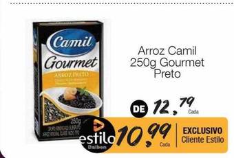 Supermercado Dalben Arroz camil gourmet preto oferta