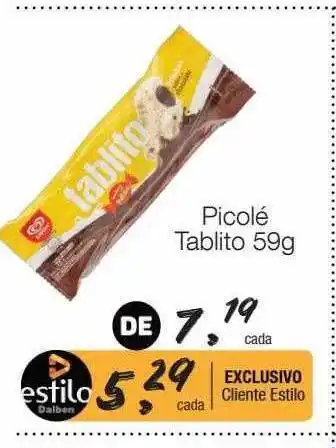 Picolé tablito
