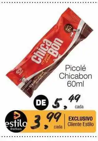 Picolé chicabon