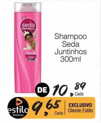 Supermercado Dalben Shampoo seda juntinhos oferta