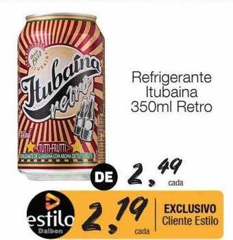 Supermercado Dalben Refrigerante itubaina retro oferta