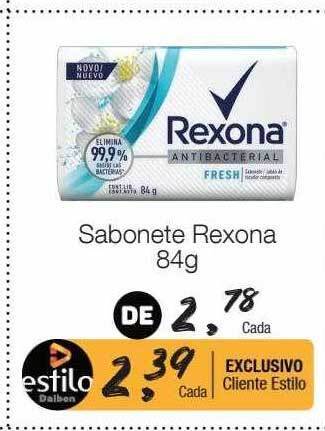 Supermercado Dalben Sabonete rexona oferta
