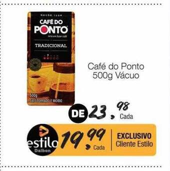 Supermercado Dalben Café do ponto vacuo oferta