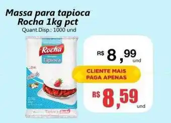 Massa para tapioca rocha pct