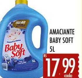 Supermercados Avenida Amaciante baby soft oferta