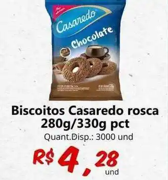 Biscoitos casaredo rosca pct