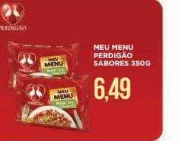 Apoio Mineiro Meu menu perdigão sabores oferta