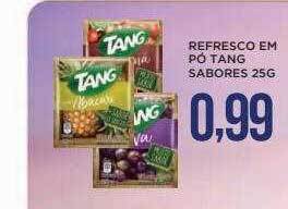 Apoio Mineiro Refresco em pó tang sabores oferta