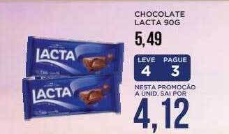 Apoio Mineiro Chocolate lacta oferta