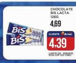 Chocolate bis lacta