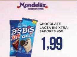 Apoio Mineiro Chocolate lacta bis xtra sabores oferta