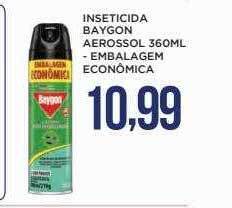 Apoio Mineiro Inseticida baygon aerossol - embalagem econômica oferta