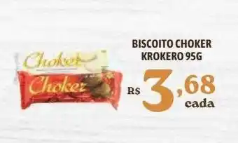 Bahamas Supermercados Biscoito chocker krokero oferta