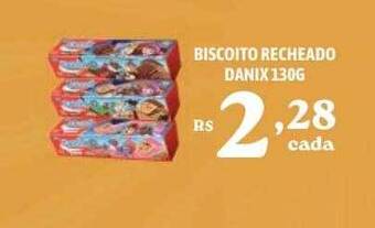 Biscoito recheado danix