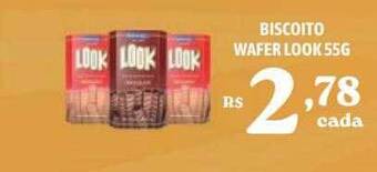 Bahamas Supermercados Biscoito wafer look oferta