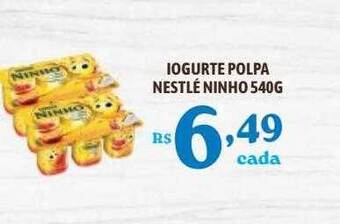Iogurte polpa nestlé ninho