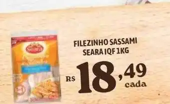 Bahamas Supermercados Filezinho sassami seara iqf oferta