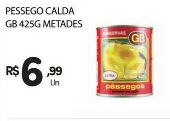 Supermercado Vitorino Pessego calda gb metades oferta