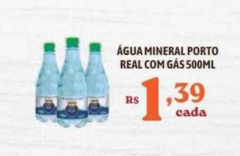 Bahamas Supermercados Água mineral porto real com gás oferta